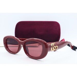 Gucci GG 1829SK 003 Cat Eye Maui Rose Sunglasses Maui Rose Lenses 53mm